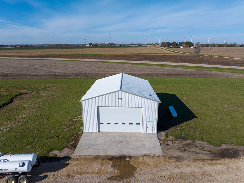 Ivc Builders Ohio Il River Valley Fertilizer Commercial Building Warehouse Post Frame 02